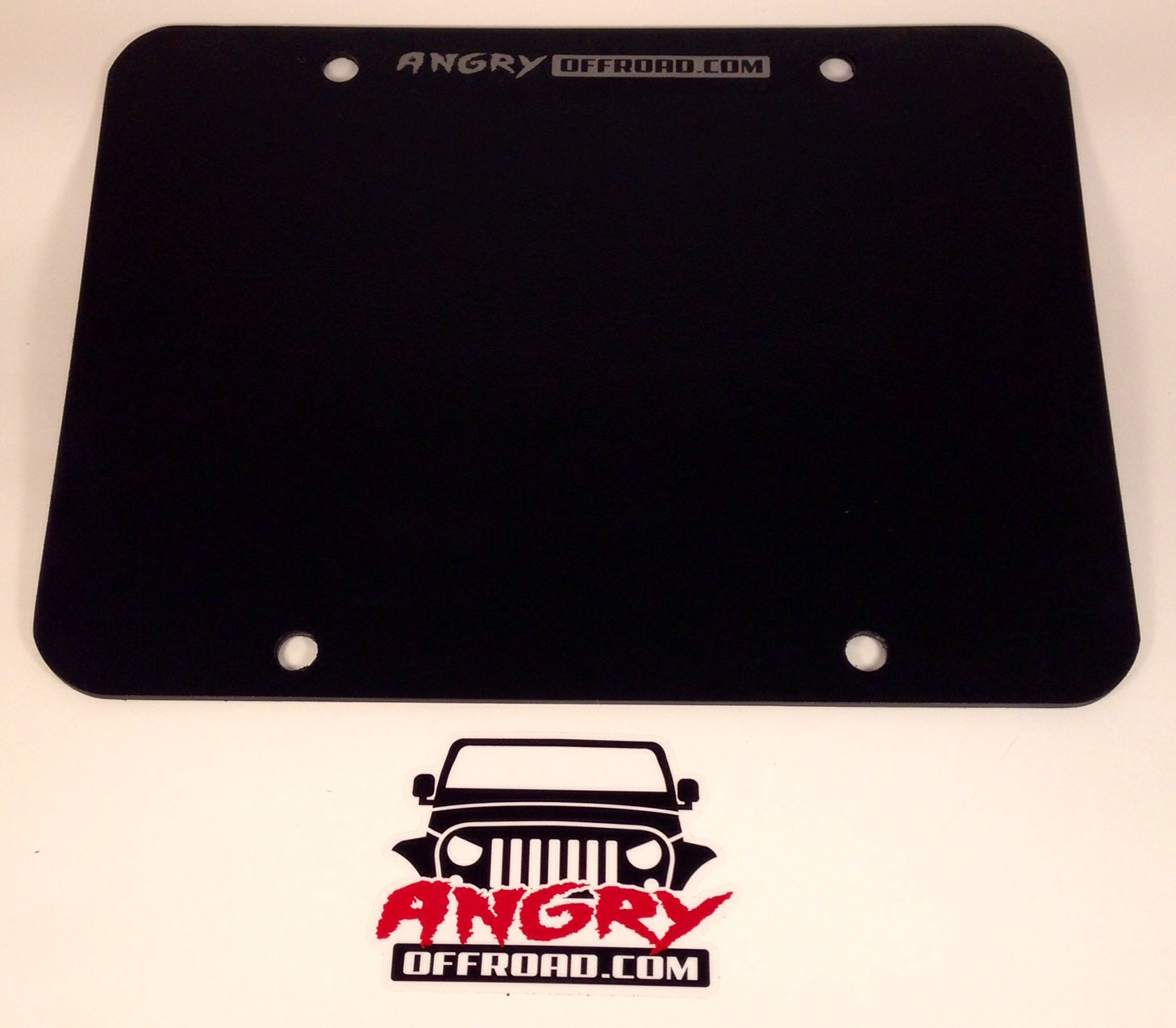 Tailgate Delete Plate Jeep Tailgate Delete Plate Angry Off Road